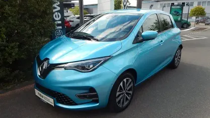 Gebraucht Renault Zoe Intens 100 kW (136 PS) 2021 Aquamarinblau Kleinwagen