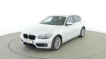 Używany BMW 118 Sport Line 136 KM (100 kW) 2018 Biały Hatchback
