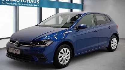 Blau Gebraucht 2023 VW Polo Life Kleinwagen | 21.370 € (Fairer Preis)