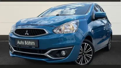 Gebraucht Mitsubishi Space Star Edition 80 PS (58 kW) 2018 Blau(metallic) Kleinwagen