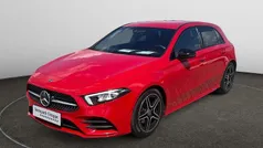 Rot Gebraucht 2019 Mercedes A180 AMG line Limousine | 26.450 € (Fairer Preis)
