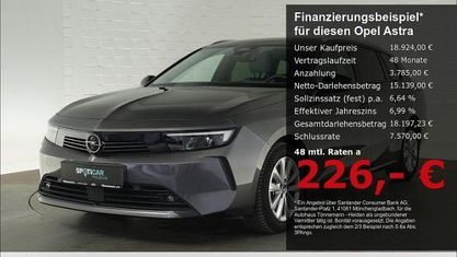 Używany Opel Astra Elegance 131 KM (96 kW) 2023 Szary Kombi