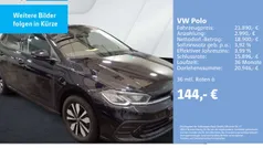 Schwarz Gebraucht 2024 VW Polo Move Limousine | 21.890 € (Fairer Preis)