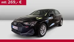 Schwarz Gebraucht 2025 Audi A3 Sportback Ambiente Limousine | 29.341 € (Guter Preis)