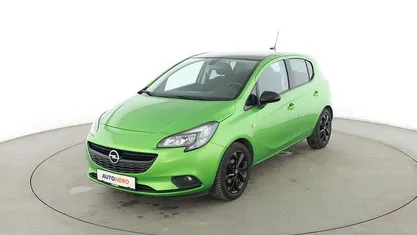 Gebraucht Opel Corsa Color Edition 90 PS (66 kW) 2017 Grün Kleinwagen