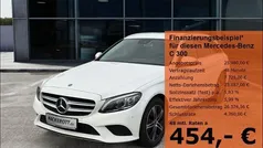 Weiss Gebraucht 2019 Mercedes C300 Avantgarde Kombi | 25.980 € (Superpreis)