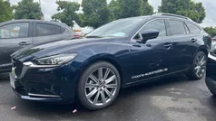 Deep crystal blue Gebraucht 2024 Mazda 6 Exclusive-Line Kombi | 33.871 € (Fairer Preis)