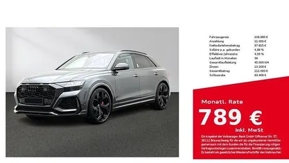 Gebraucht Audi RS Q8 Ambiente 600 PS (441 kW) 2023 Daytonagrau perleffekt SUV