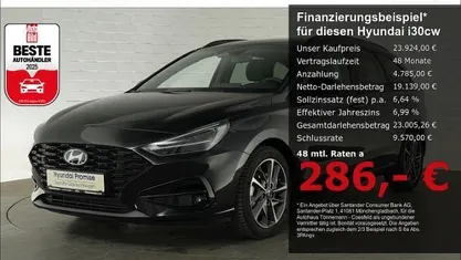 Gebraucht Hyundai i30 Advantage 140 PS (102 kW) 2025 Schwarz Kombi