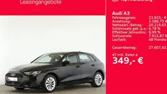 Schwarz Gebraucht 2022 Audi A3 Sportback e-tron Sport Limousine | 23.925 € (Fairer Preis)