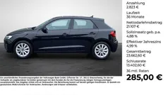 Schwarz Gebraucht 2023 Audi A1 Sportback Advanced Kleinwagen | 23.930 € (Fairer Preis)