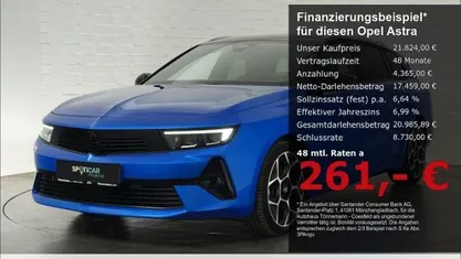 Blau Gebraucht 2023 Opel Astra S Kombi | 21.824 € (Fairer Preis)