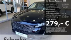 Schwarz Gebraucht 2024 Peugeot 308 Allure Limousine | 36.850 €