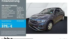 Rauchgrau metallic/schwarz Gebraucht 2025 VW T-Roc Cabriolet Goal Cabrio | 33.930 € (Fairer Preis)