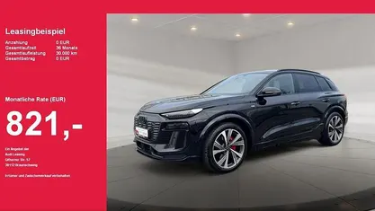 Schwarz Gebraucht 2025 Audi Q6 e-tron S-Line SUV | 76.990 €