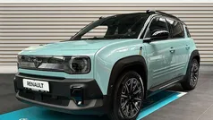 Hellgrün (hautsdefrancegrün, black pearlschwar) Gebraucht 2025 Renault 4 E-Tech Iconic SUV | 37.770 € (Fairer Preis)
