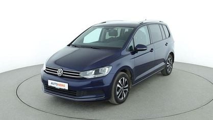 Gebraucht VW Touran United 122 PS (89 kW) 2021 Blau Van / Kleinbus