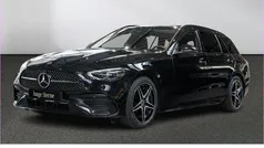 Schwarz Gebraucht 2024 Mercedes C180 AMG Kombi | 36.630 € (Fairer Preis)