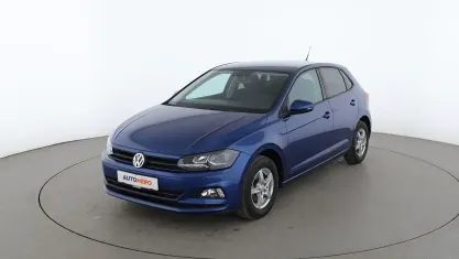 Gebraucht VW Polo Trendline 75 PS (55 kW) 2018 Blau Kleinwagen
