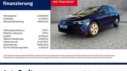 Gebraucht 2023 VW Golf VIII Life Kombi | 23.580 € (Fairer Preis)