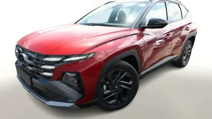 Neu Hyundai Tucson 150 PS (110 kW) 2026 Ultimate red metallic / dach: sc SUV