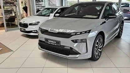 Grau Neu 2025 Skoda Enyaq iV SportLine SUV | 56.829 € (Fairer Preis)
