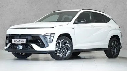Ny Hyundai Kona N Line 137 HK (100 kW) 2026 Hvid SUV