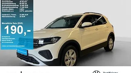 Pure white Gebraucht 2024 VW T-Cross Life SUV | 23.990 € (Fairer Preis)