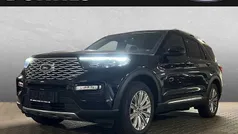 Schwarz Gebraucht 2021 Ford Explorer Hybrid Platinum SUV | 49.990 € (Fairer Preis)