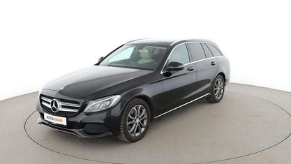 Używany Mercedes C180 Avantgarde 156 KM (114 kW) 2015 Czarny Kombi