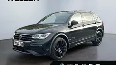Schwarz Gebraucht 2022 VW Tiguan Allspace R-line SUV | 37.680 € (Fairer Preis)