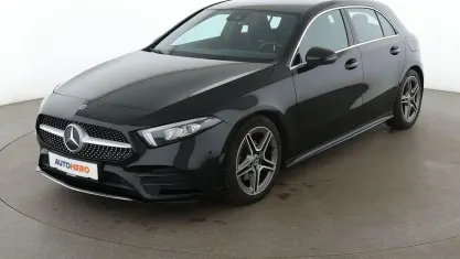 Gebraucht Mercedes A200 AMG line 163 PS (119 kW) 2020 Schwarz Limousine