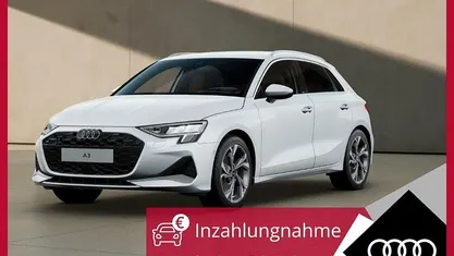 Gletscherweiß metallic Gebraucht 2025 Audi A3 Advanced Plus Limousine | 33.420 € (Superpreis)
