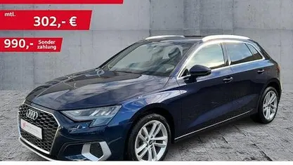 Usata Audi A3 Advanced 116 CV (85 kW) 2022 Blu Berlina
