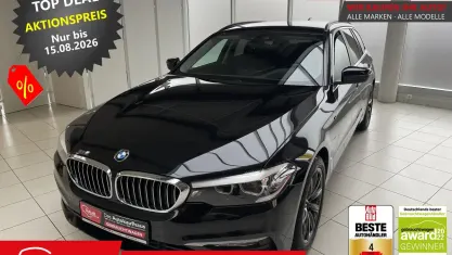 Gebraucht BMW 540 Sport Line 320 PS (235 kW) 2017 Black sapphire metallic Kombi
