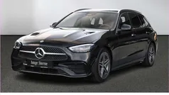 Schwarz Gebraucht 2025 Mercedes C180 AMG Limousine | 36.900 € (Fairer Preis)