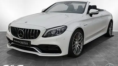 Manufaktur diamantweiß bright Gebraucht 2022 Mercedes C63 AMG AMG Cabrio | 79.990 € (Teuer)