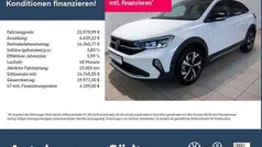 Pure white/schwarz Gebraucht 2024 VW Taigo Style SUV | 22.980 € (Fairer Preis)