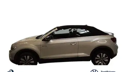 Gebraucht VW T-Roc Cabriolet Goal 150 PS (110 kW) 2025 Ivory silver metallic Cabrio