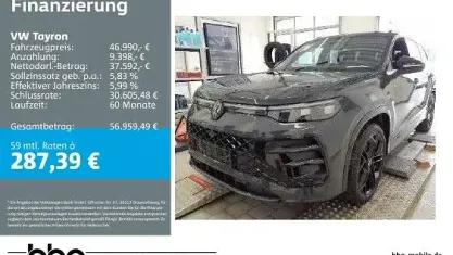 Gebraucht VW Tayron R-line 193 PS (141 kW) 2025 Grau SUV