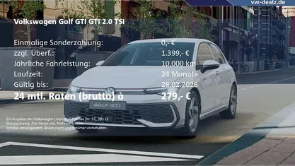 Gebraucht 2026 VW Golf VIII GTI Limousine | 46.250 € (Guter Preis)