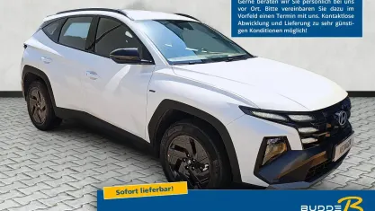 Neu Hyundai Tucson Blackline 239 PS (175 kW) 2026 Atlas white SUV