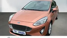 Braun(metallic) Gebraucht 2018 Ford Fiesta Titanium Kleinwagen | 9.995 € (Fairer Preis)