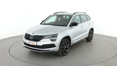 Grau Gebraucht 2020 Skoda Karoq SportLine SUV | 26.380 € (Fairer Preis)