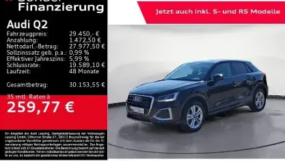 Gebraucht Audi Q2 Advanced 150 PS (110 kW) 2025 Schwarz SUV