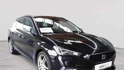 Gebraucht Seat Leon FR 150 PS (110 kW) 2021 Midnight schwarz metallic Kombi