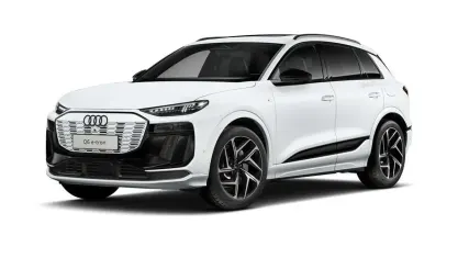 Gebraucht Audi Q6 e-tron Comfort 284 kW (387 PS) 2025 Gletscherweiß metallic SUV
