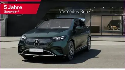 Gebraucht Mercedes EQE350 SUV Premium 214 kW (292 PS) 2025 Grün SUV
