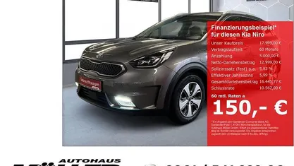 Grau Gebraucht 2018 Kia Niro Spirit SUV | 17.999 € (Fairer Preis)