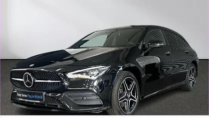 Unilack nachtschwarz Gebraucht 2021 Mercedes CLA250e Shooting Brake AMG Kombi | 26.650 € (Fairer Preis)